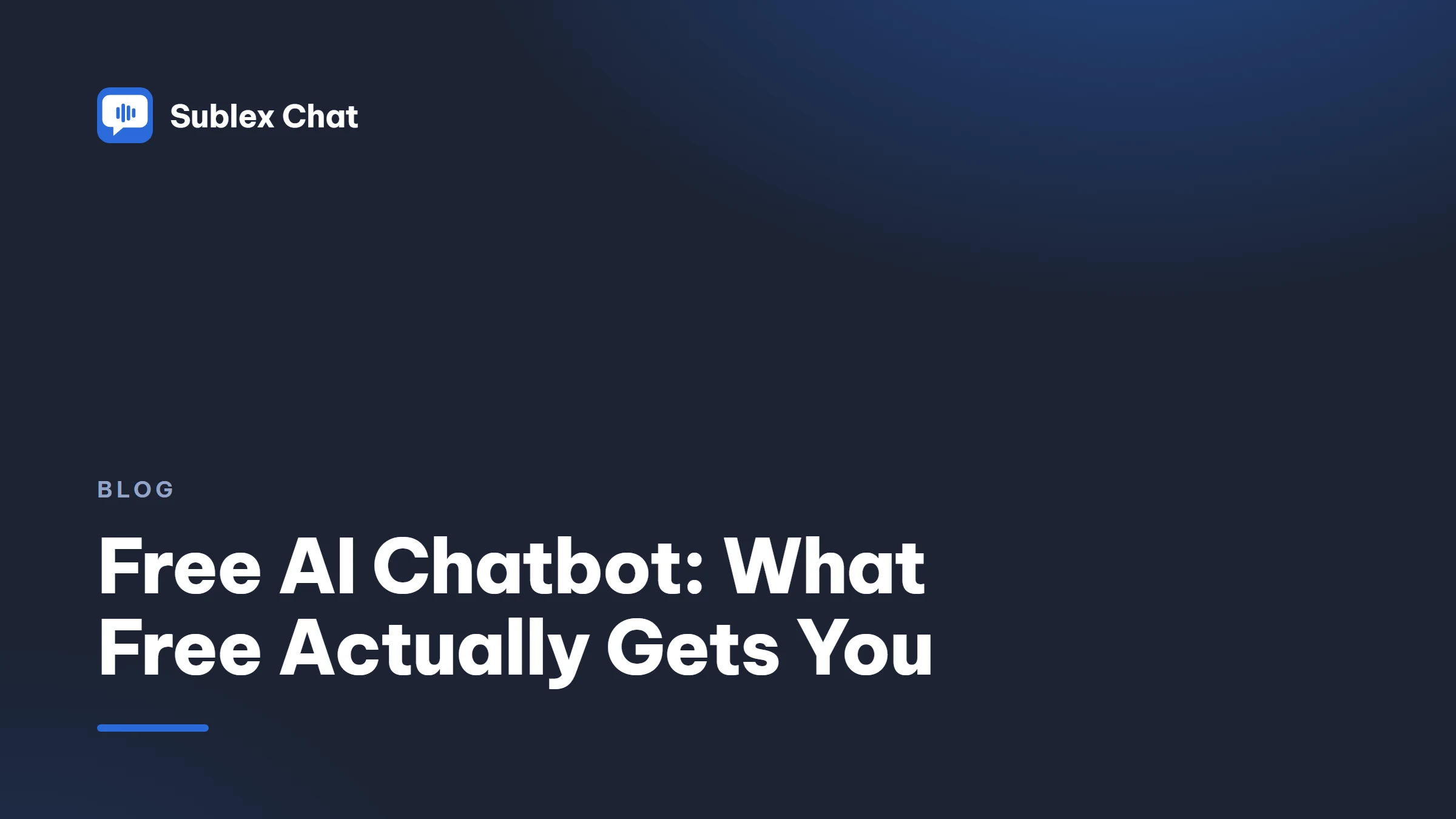 A free AI chatbot on a small business website, answering a customer question from the site's own pages.